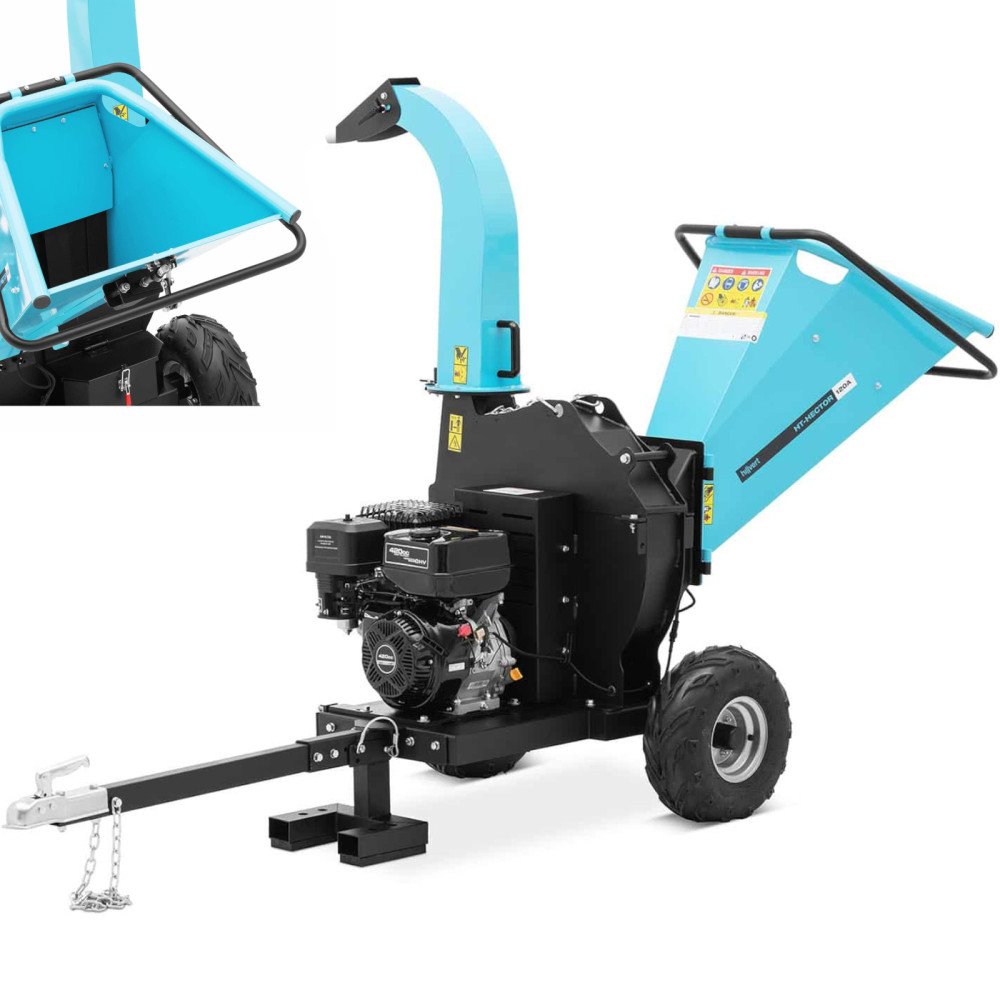 Déchiqueteuse de jardin de jardin pour branches Coupure 100 mm 15 km