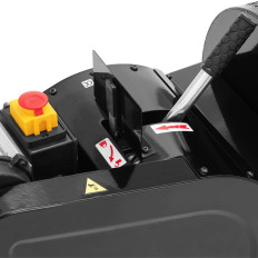 Manico in legno di gomma elettrica Mer. 30 cm 7 T 1500 W