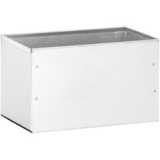 Muur asbak met verwijderbare container met 20 x 16 x 8 cm