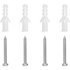 Posacenere a muro con contenitore rimovibile con 20 x 16 x 8 cm