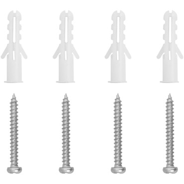 Vegg askebeger med flyttbar beholder lukket med 30 x 23 x 8 cm