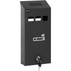 Sienas pelnu trauks ar noņemamu konteineru aizvērts ar 30 x 14 x 6 cm