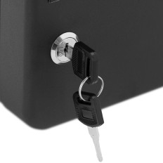 Organizador de caja del gabinete para llaves de metal 10 llaves + colgantes