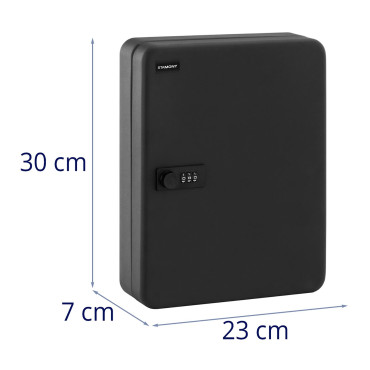 Οργάνωση τοίχου του ντουλαπιού σε 93 μεταλλικά κλειδιά με κλειδαριά κρυπτογράφησης