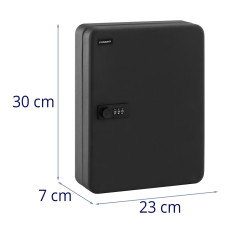 Skříňové box Organizér Wall na 93 kovových klíči s šifrovací zámek