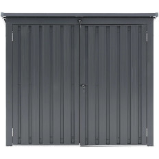 Kryt skříně pro 2 koše pro kbelíky odpadků 240 l kov