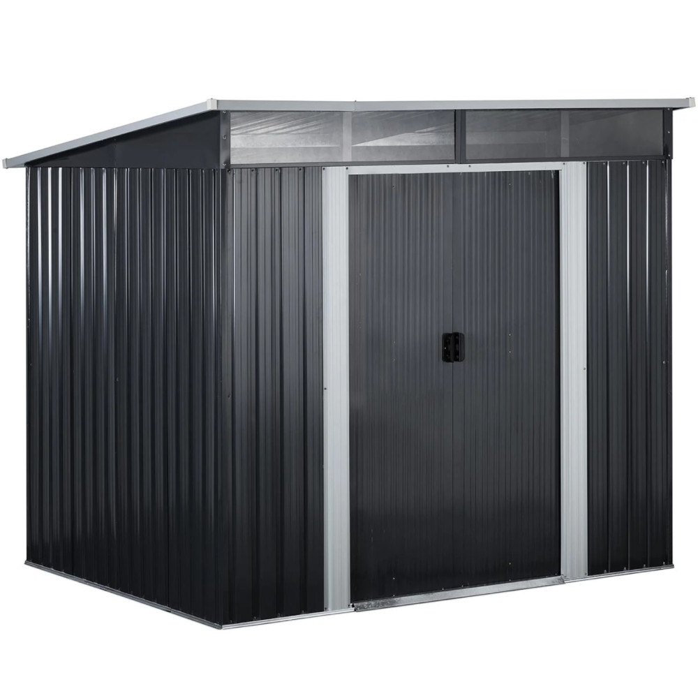 Cottage de jardin en métal 225 x 180 x 203 cm