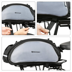 Bicykel Bag na kmeni s ramenným popruhom 13L čierny