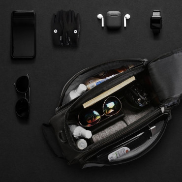 Biciklistička vrećica na prtljažniku s ramenom remen 13l