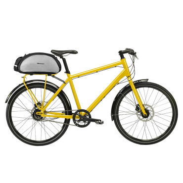 Bicykel Bag na kmeni s ramenným popruhom 13L čierny