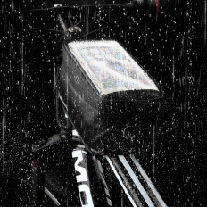 Taška na telefóne na bicykli na ráme pre telefón pre 64 palcov 1.5L čierne