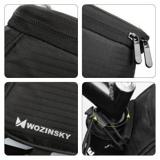 Saco no telefone em um quadro de bicicleta no quadro para telefone para 64 polegadas 1.5L preto