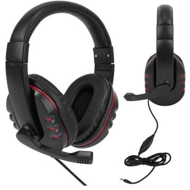 Gaming headset with stereo...