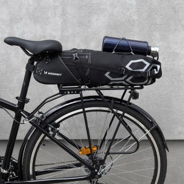 Warty Bicycle Bag pod zadostuje stranski torbi za 12 l črna