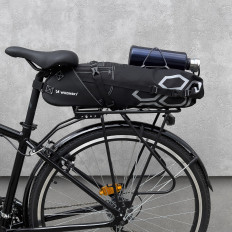 Warty Bicycle Bag pod zadostuje stranski torbi za 12 l črna