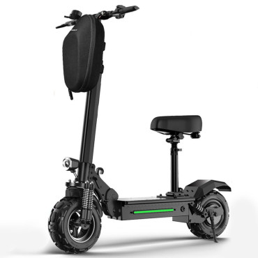 Vodoodporna ročaja Scooter torba na skuterju 4L črni