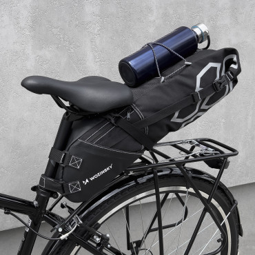Warty Bicycle Bag pod zadostuje stranski torbi za 12 l črna