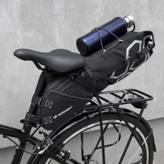 Warty Bicycle Bag pod zadostuje stranski torbi za 12 l črna