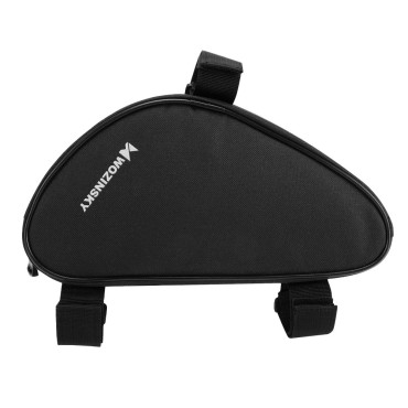 Bolsa de bicicleta em um quadro de bicicleta 1,5 l preto