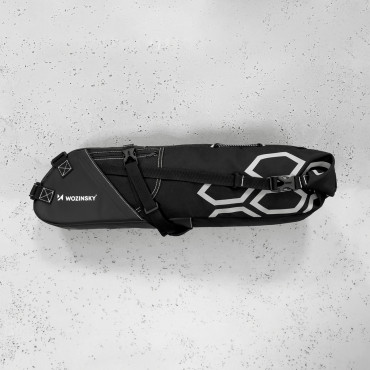 Warty Bicycle Bag pod zadostuje stranski torbi za 12 l črna