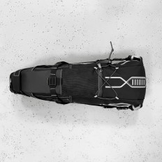 Bolsa de bicicleta verrugosa debajo de la bolsa lateral es suficiente de 12 l negro