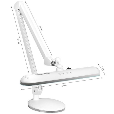 Elegant 801-tl LED delovna svetilka z nastavljivo intenzivnostjo in barvo bele svetlobe