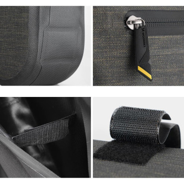 Bolsa de bicicleta en un marco de 5 l gris