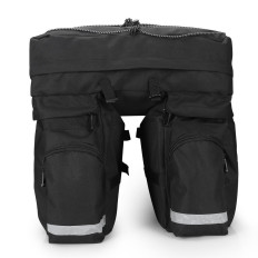 Warty Bicycle Bag 60 l na trupu + Črni dežni plašč
