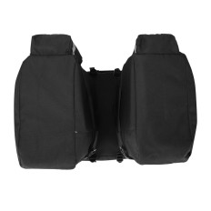 Warty polkupyöräpussi 60 l runko + musta sadetakki