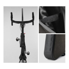 Bicycle bag on a frame of 5 L Gray