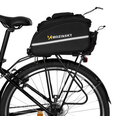 Liels velosipēdu maiss uz stumbra 35l + melnā lietusmētelis