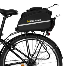 Liels velosipēdu maiss uz stumbra 35l + melnā lietusmētelis