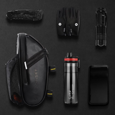 Jalgratta kott SADDERI 1.5 L Black