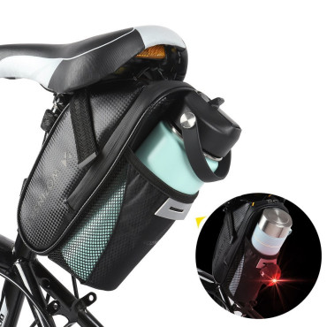 Bicicleta Saco sob a sela 1,5 l preto