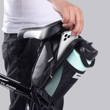 Bicicleta Saco sob a sela 1,5 l preto
