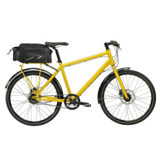 Bicykel Bag na trupe s ramenným popruhom 9L pláštenka čierna