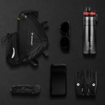 Bicycle bag under frame 1.5L black