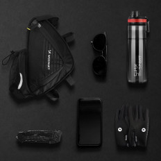 Borsa per biciclette sotto il telaio 1.5L nero