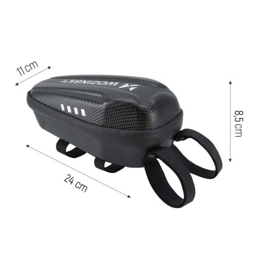 Vodotesná čelenka Scooter Bag na skútri 2 l Black