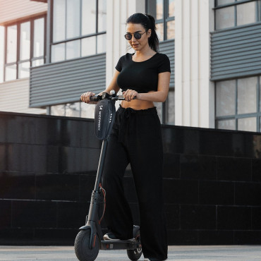Vodotesná čelenka Scooter Bag na skútri 2 l Black