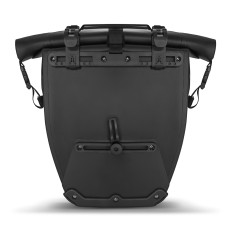 Bolsa de bicicleta impermeable SAKWA en tronco 25l negro