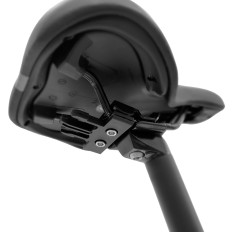 Sac de vélo sous la selle étanche 1,5 L noir