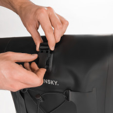 Vodotesný bicykel Bag Sakwa na Trunk 25L Black