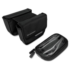 Bicykel Bag na ráme SAKWA pre Bike WaterProtes Phone Case 1.5L Black