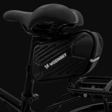 Bicykla vrecko pod sedlom vodotesné 1,5 l čierne