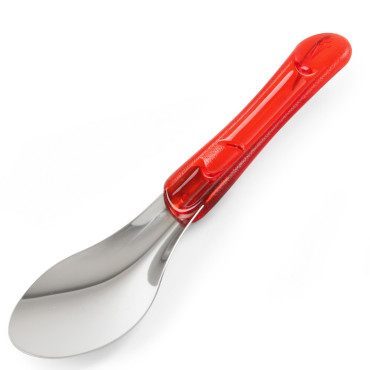 Teräsjäätelö Spatula, jossa on kahva Tritan Red - Hendi 755815