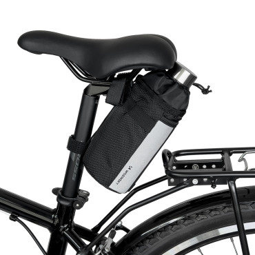 Termisk cykelväska för cykel eller scooter 1 l svart