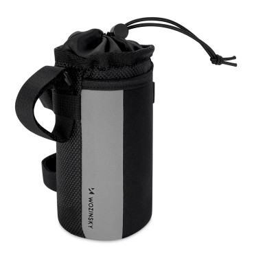 Bolsa de bicicleta térmica para bicicleta ou scooter 1 l preto