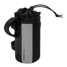 Bolsa de bicicleta térmica para bicicleta ou scooter 1 l preto
