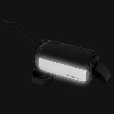 Bolsa de bicicleta térmica para bicicleta ou scooter 1 l preto